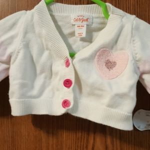 Newborn cardigan sweater